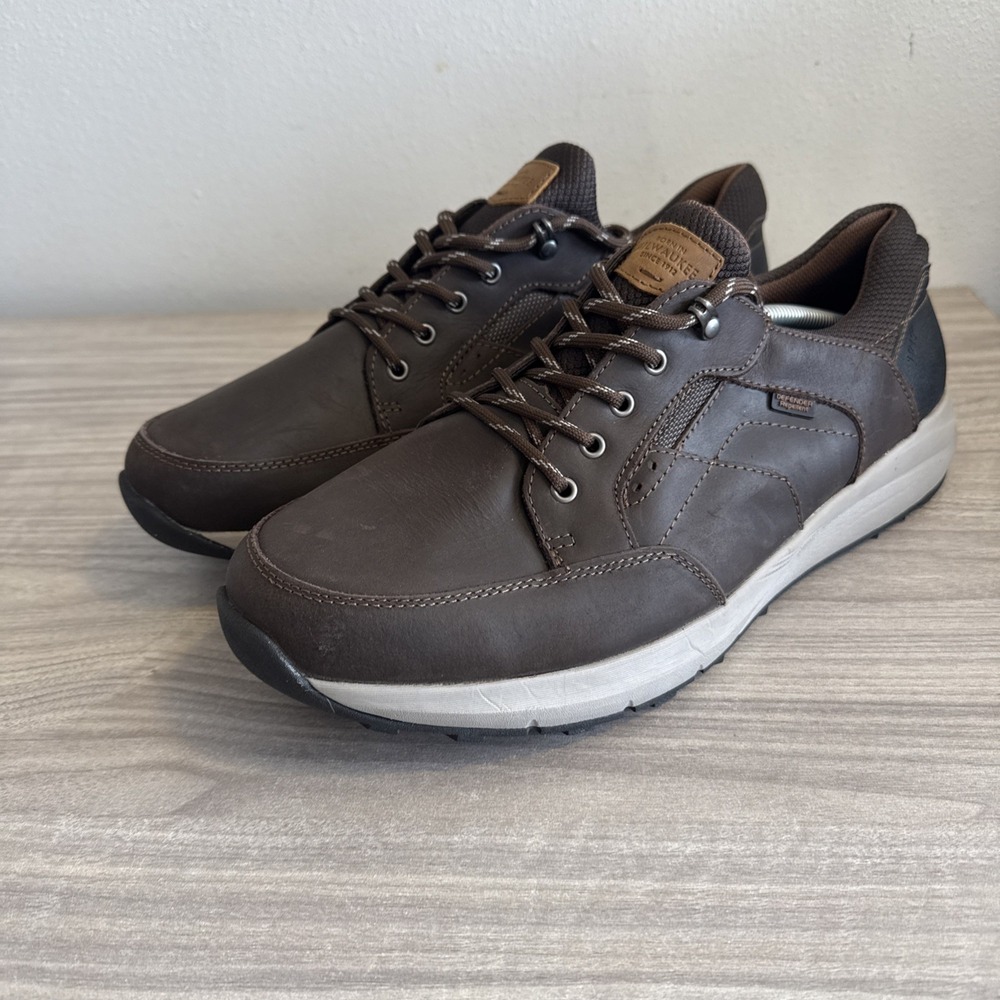 Nunn Bush Shoes Mens Sz 14M Kore Brown Walking 84936-215 City Lace‎ Up Casual - Picture 2 of 11
